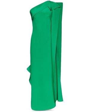 FFORME Andie Asymmetric One Shoulder Dress - Green
