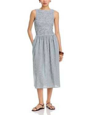 Wayf Carmella Midi Dress - Blue