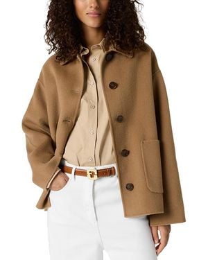 Gerard Darel Perrinea Wool Jacket - Brown
