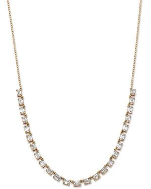 Bloomingdale's Fine Collection Luxe Collection Certified Lab Grown Diamond Necklace - Metallic