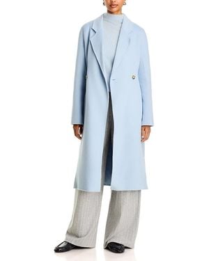 BOSS Cotaz Double Face Belted Coat - Blue