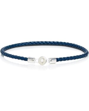 Miansai Nexus Leather Bracelet - Blue