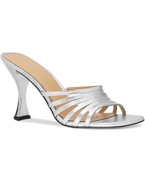 Michael Kors Haisley High Heel Sandals - Metallic