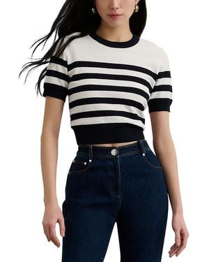 Toccin Velda Short Sleeve Sweater - Black