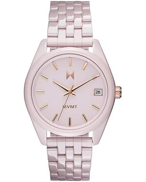 MVMT Rise Boyfriend Watch, 36Mm - White