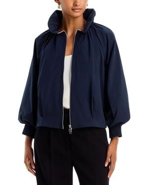Veronica Beard Circe Bubble Jacket - Blue