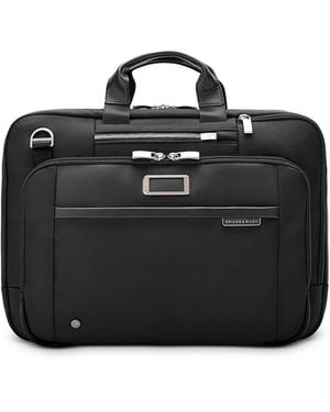 Briggs & Riley @Work Large Expandable Brief - Black