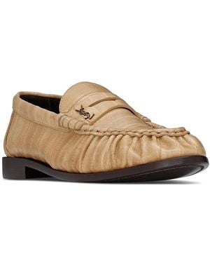 Saint Laurent Le Supple Loafer - Brown