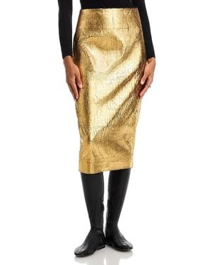 Co. Slip Skirt - Yellow