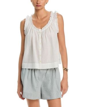 The Great The Vignette Top - White