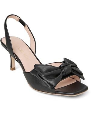Jack Rogers Eloise Bow Slingback Sandals - Black