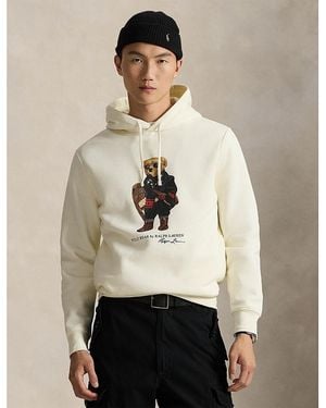 Polo Ralph Lauren Bear Fleece Hoodie - Natural