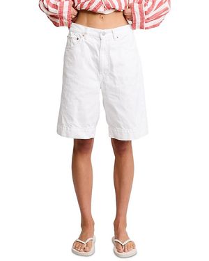 Denimist Keaton Relaxed Shorts - White
