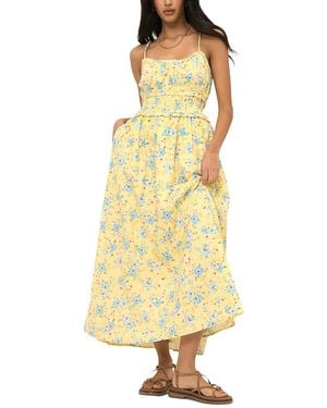 Nobody's Child Alina Midi Dress - Yellow