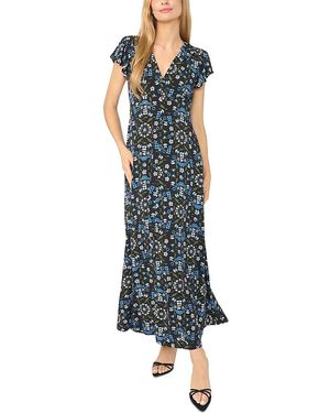 Cece Empire Waist Maxi Dress - Blue