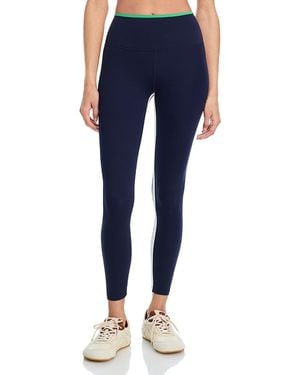 Splits59 Easton High Waisted 7/8 Leggings - Blue