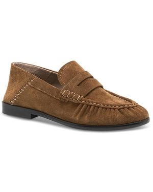 Free People Carry On Leather Loafers - Brown
