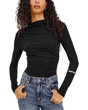 Rails Joelle Draped Top - Black