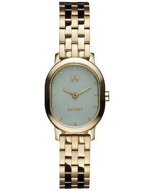 MVMT Carmel Oval Watch, 25Mm - Metallic