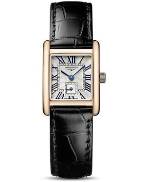 Longines Mini Dolcevita Watch, 22Mm X 29Mm - Black