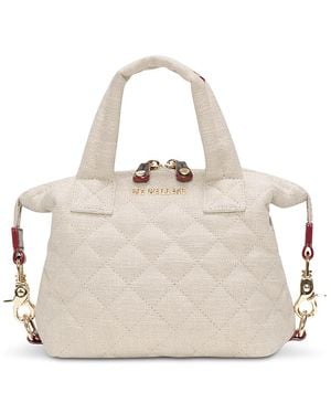 MZ Wallace Sutton Micro Quilted Handbag - Natural