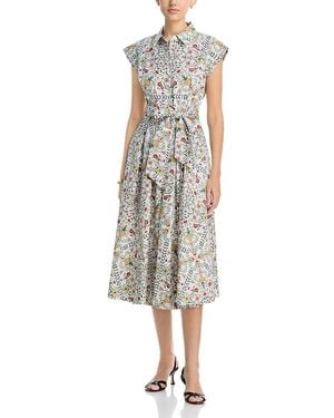 Tahari The Fran Dress - White