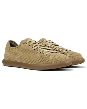 Camper Pelotas Soller Leather Shoe - Metallic