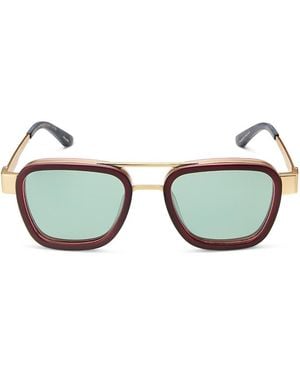 CADDIS Bandit Pilot Sunglasses, 57Mm - Green