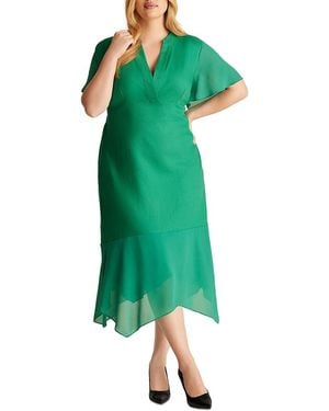 Estelle Claudia Midi Dress - Green
