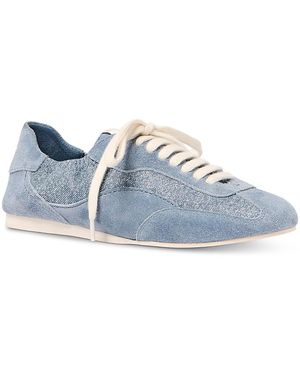 Jonathan Simkhai Georgie Elasticized Sneakers - Blue