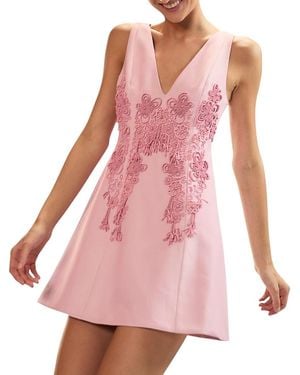 Cynthia Rowley Paloma Mini Dress - Pink
