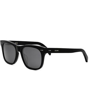 Celine Thin Square Sunglasses, 54Mm - Black