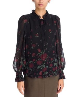 Kobi Halperin Jack Printed Blouse - Black