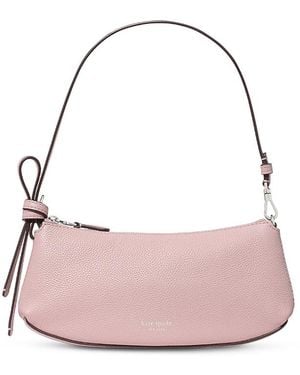Kate Spade Loop Leather Pochette - Pink