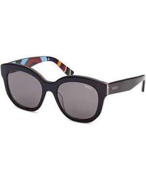 PUCCI Geometric Sunglasses, 53Mm - Gray
