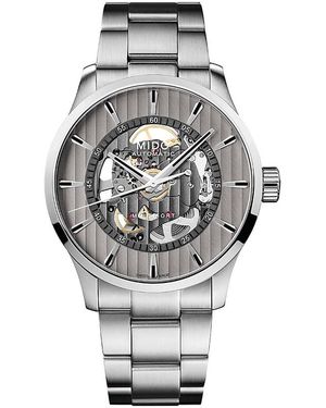 MIDO Multifort Skeleton Vertigo Watch, 42Mm - Gray