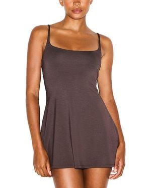 Skims Smooth Layers Mini Dress - Purple