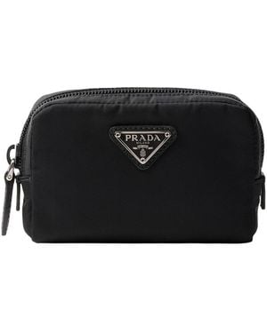 Prada Micro Re-Nylon Pouch - Black