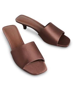 Whistles Slip On Mule Sandals - Brown