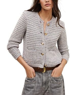 Ba&sh Guspa Cardigan Jacket - Gray