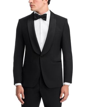 BOSS H-Huge Shawl Collar Slim Fit Tuxedo Jacket - Black
