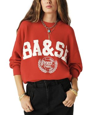 Ba&sh Benjamin Sweatshirt - Red