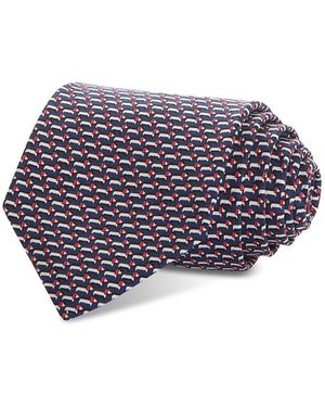 Ferragamo Silk Classic Dog Tie - Multicolor