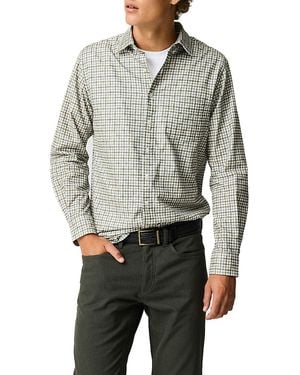 Rodd & Gunn Gledknowe Long Sleeve Sports Fit Corduroy Shirt - Gray