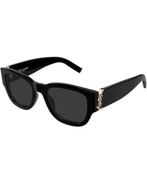 Saint Laurent Cat Eye Sunglasses, 53Mm - Black