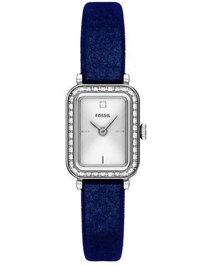 Fossil Raquel Watch, 18Mm X 29Mm - Blue