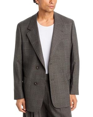 Simone Rocha Relaxed Fit Notch Lapel Jacket - Gray