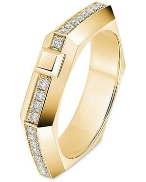 Messika 18K Moderniste Diamond Hexagon Ring, 0.15 Tcw - Metallic