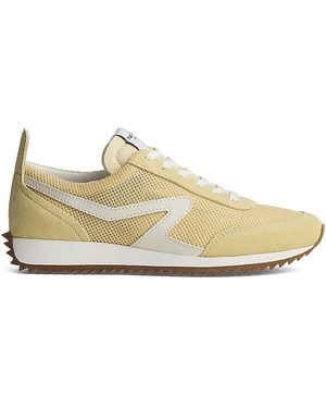 Rag & Bone Retro Runner Low Top Sneakers - White