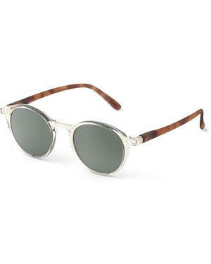 Izipizi Round Sunglasses, 48Mm - Metallic